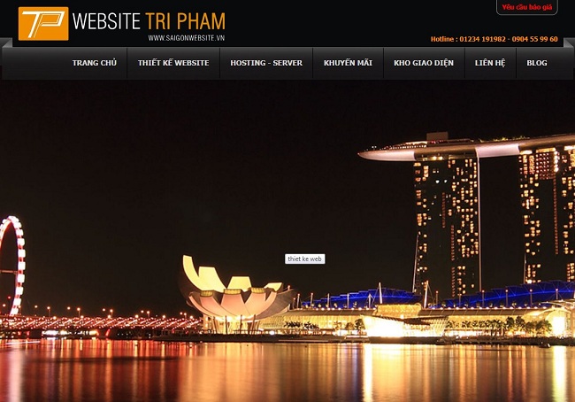 saigonwebsite.vn Company Limited服務(wù)網(wǎng)站Tri Pham