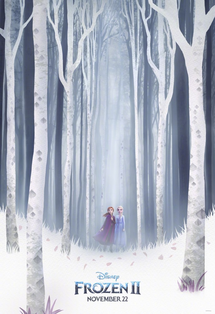 冰雪奇緣2海報出爐，11月22日登陸北美