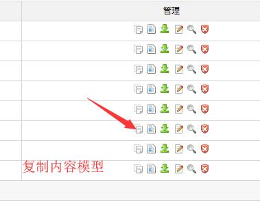 復制內容模型